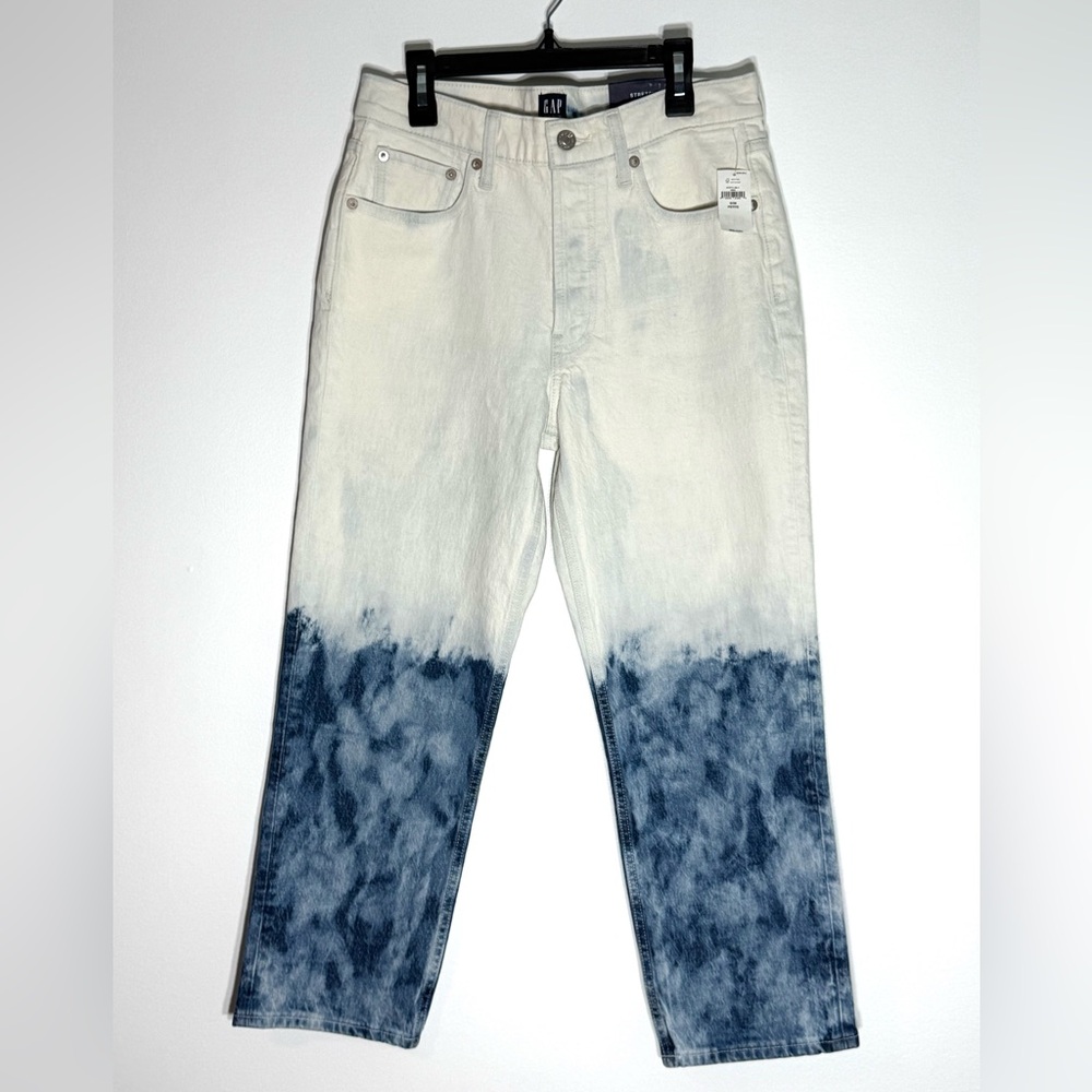 Gap Cheeky Straight Bleached Jeans